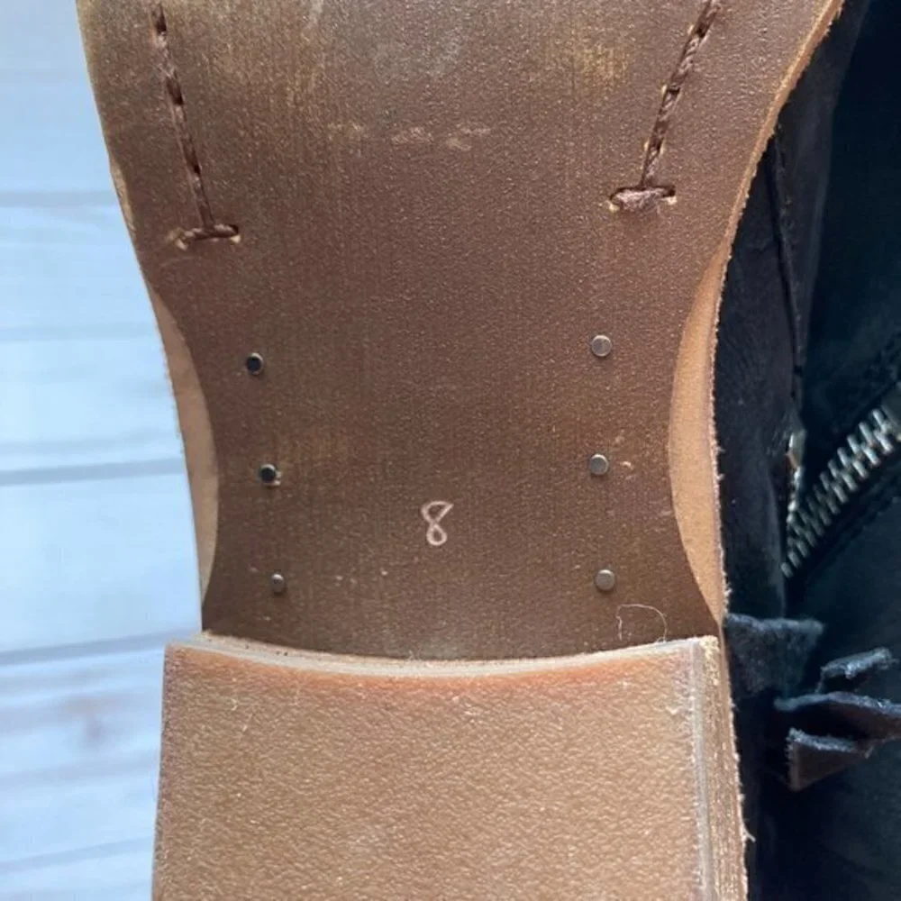 Sam Edelman Black Packer Ankle Bootie Size 8
